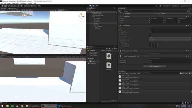 Fazendo do zero - jogo de plataforma - movendo o player #2 смотреть онлайн