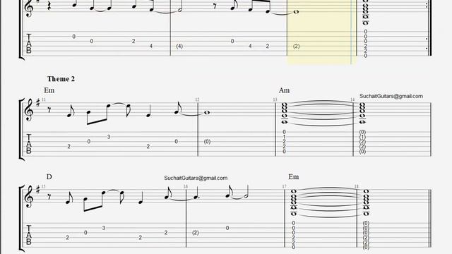 Lily was here (backing track) - Trinity Rock n Pop Grade Debut Guitar Lesson смотреть онлайн