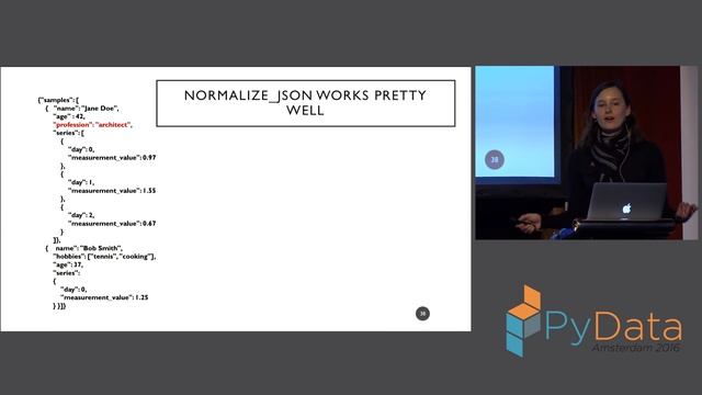Aileen Nielsen - NoSQL Python: making data frames work for you in a non-rectangular world смотреть онлайн