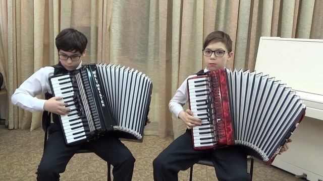 Дуэт аккордеонистов ДШИ 7 г Йошкар Олы смотреть онлайн