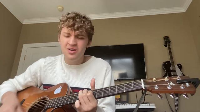 skinny love - bon iver (acoustic cover) смотреть онлайн