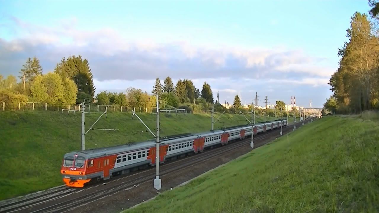 РЖД ЭД4МК-0118 Москва-Ленинградская - Тверь смотреть онлайн