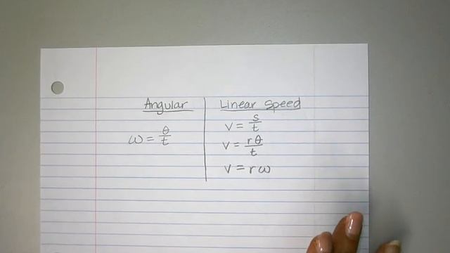 3.4 Lial Trig: Linear and Angular Speed смотреть онлайн