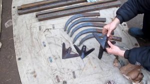 Прикупил лапы и стойки для культиватора.