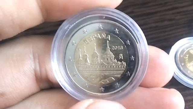 Обзор юбилейных монет Испании (73) период евро смотреть онлайн
