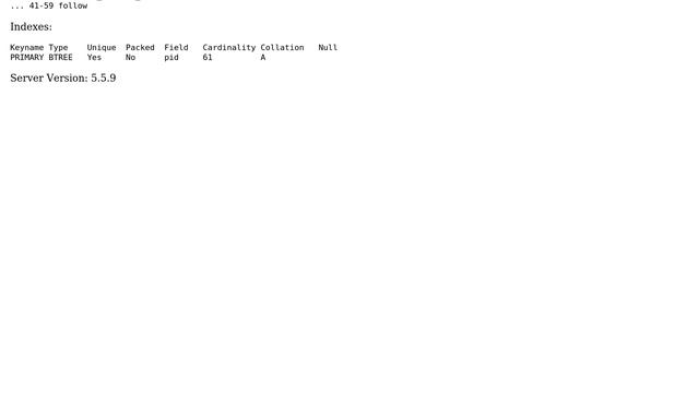 Databases: Error "#1118 - row size too large" on the first row of the table only смотреть онлайн