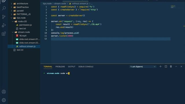 Stream Nodejs - Xem hai ví dụ sau để thấy cốt lõi của lập trình viên khí sử dụng tính năng Stream смотреть онлайн