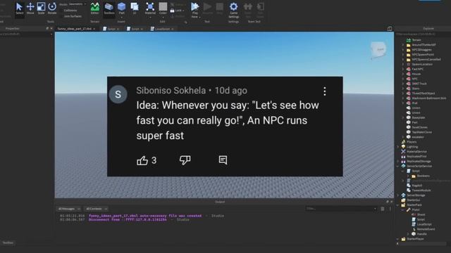 I Scripted Your Funny Roblox Ideas.. (Part 17) смотреть онлайн