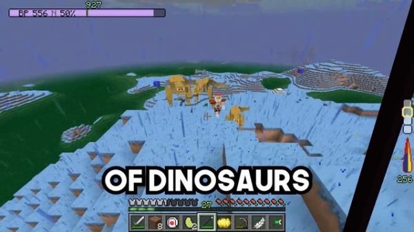 Minecraft Dragon Ball, But every 30 seconds a RANDOM mob Spawns