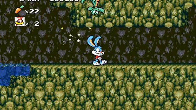 Прохождение Tiny Toon Adventures Buster's Hidden Treasure часть-3 [2-2] Прогулки под водой смотреть онлайн