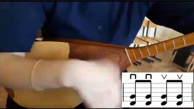 Dombyra Soft. Урок № 1а. Постановка правой руки.