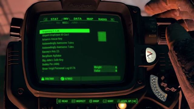 Fallout 4 - Death by Radiated Water xD смотреть онлайн