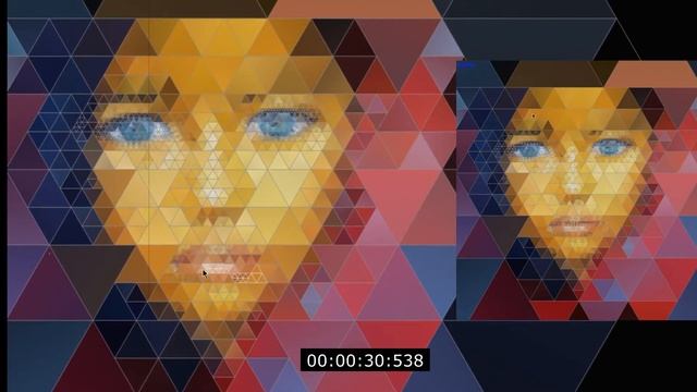 Poligon иллюстрация | Low Poly Art | Triangulator | No Photoshop смотреть онлайн