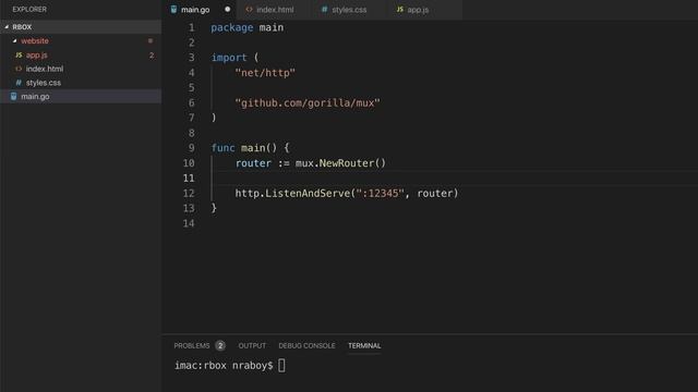Bundling HTML, CSS, and JavaScript to be Served in a Golang Application смотреть онлайн