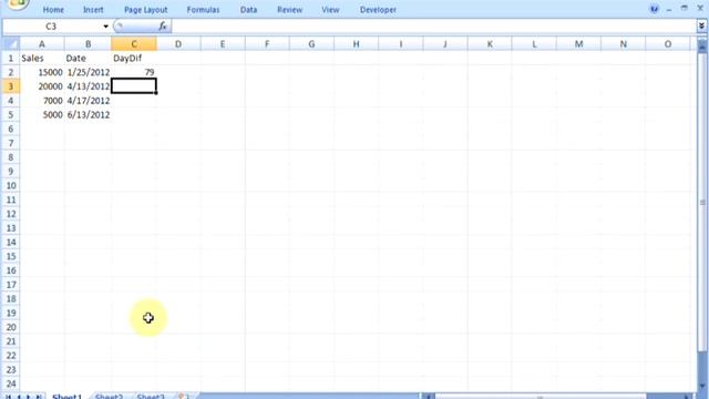Excel How To Calculate the difference between two dates смотреть онлайн