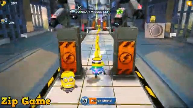 Minion Rush Special Gift Gameloft 20 years gameplay walkthrough - daily challenge iOs & android смотреть онлайн