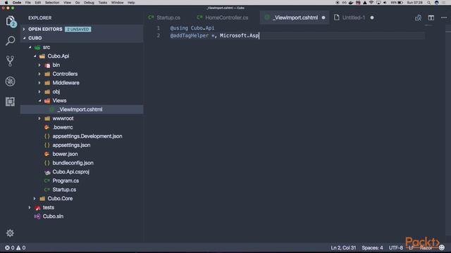 Full Stack .net Web Development : Creating the UI Layout | packtpub.com смотреть онлайн