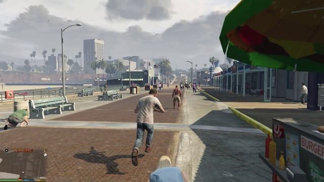 Grand Theft Auto V PC Mods - Player/Peds Ragdoll Mod 2.0 + Simple Healthbar [DOWNLOAD] смотреть онлайн