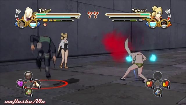 (XBOX 360) Ino-Shika-Cho vs Sand Siblings Naruto Ultimate Ninja Storm 3 смотреть онлайн