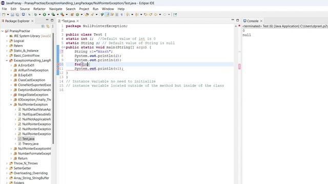 Java Exception Tutorial 7 : StringIndexOutOfBoundException смотреть онлайн