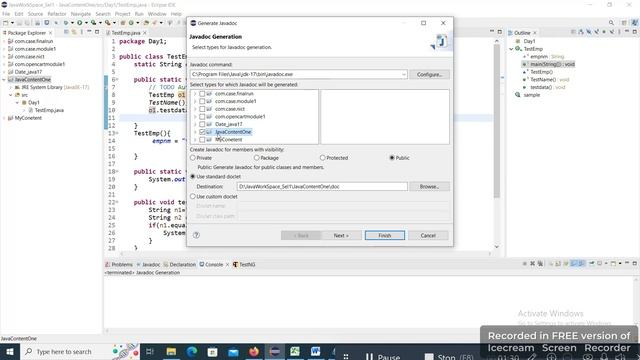 What is javadoc ? How to generate Javadoc in eclipse IDE смотреть онлайн