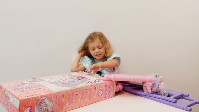 Кира распаковывает кровать для куклы Dream sweet baby bed Кроватка для Беби Борна Baby Born бебибон смотреть онлайн