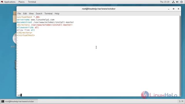 How to Install October CMS on RHEL 7.6 смотреть онлайн
