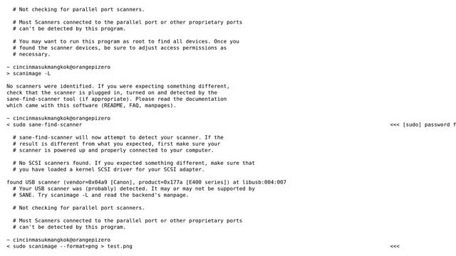 sane, can't find my scanner (permission problem) even if I added udev rules unless i use sudo смотреть онлайн