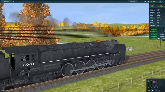 [Trainz Race] NYC J3a Hudson Double Heading Vs. Union Pacific FEF, NYC Niagara and PRR K4s! смотреть онлайн
