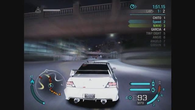 Need for Speed Carbon on Core i3 Graphics 2 смотреть онлайн
