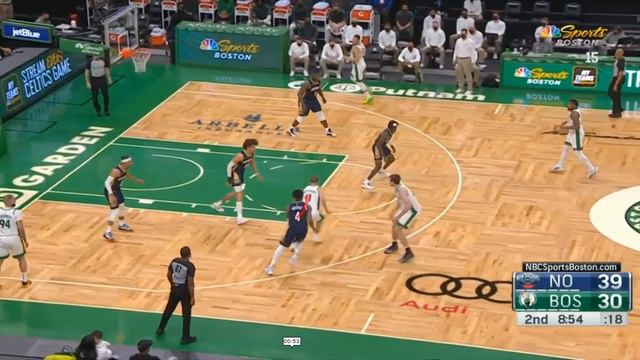 Celtics Superstar Luke Kornet vs Zion Williamson смотреть онлайн