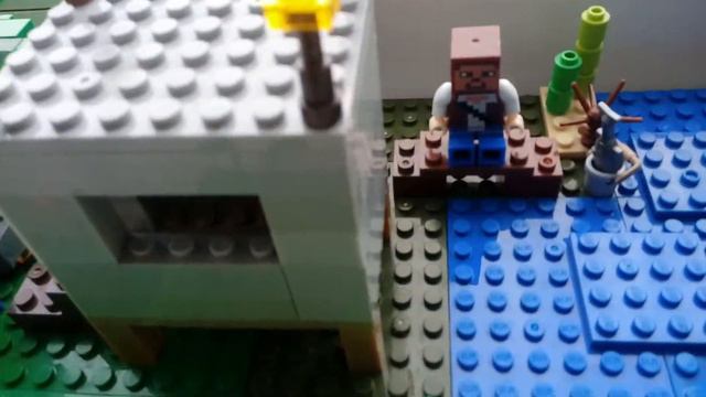 Самоделка по лего майнкрафт 