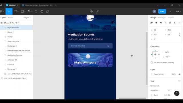 Mobile App Design in Figma - Modern UI Design смотреть онлайн