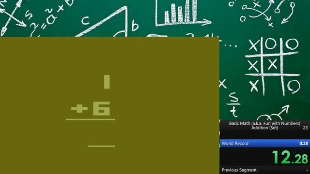 Basic Math (a.k.a. Fun with Numbers) Set Addition Speedrun | 24:79 (WR) смотреть онлайн