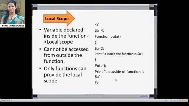 Variables in PHP| Scope of variables in PHP| Static variables смотреть онлайн