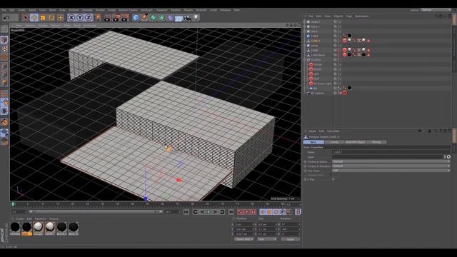 Business Card Mockup Part2. Render setup, composition with cloner. 3d design, Cinema 4d, Redshift. смотреть онлайн