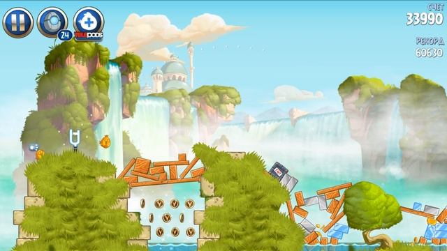 Angry Birds Star Wars 2 Lp #1 Вторжение на Набу за Светлую сторону (уровни 1-10)