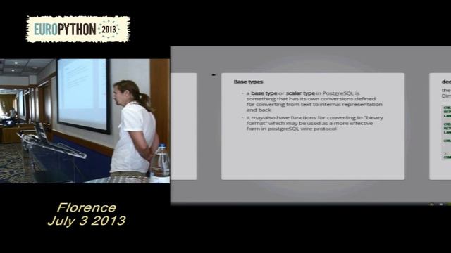 H. Krosing - plpython now as powerful as C смотреть онлайн
