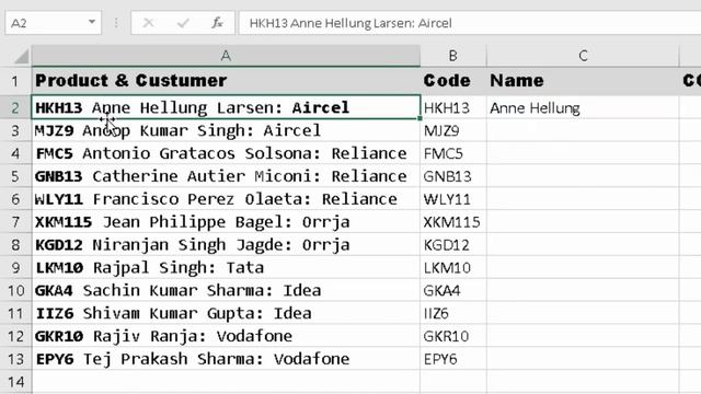 How Split Text with formulas in Excel? | Excel Tutorial in Hindi смотреть онлайн