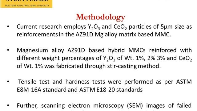 Investigation on microstructure and tensile fractography of RE Oxides (CeO2/Y2O3) reinforced ... смотреть онлайн