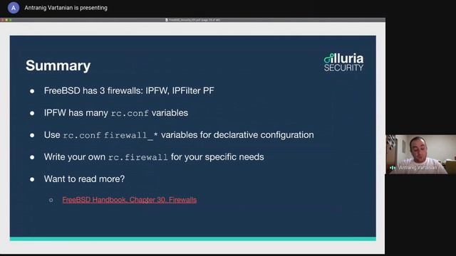 FreeBSD Fridays: An Introduction to FreeBSD Security смотреть онлайн