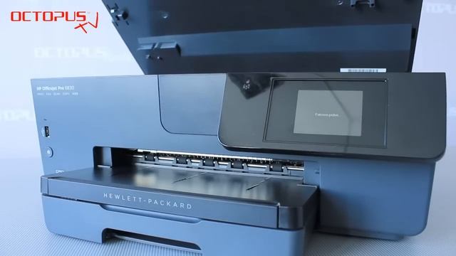 HP Officejet Pro 6830 anschalten und HP-934, HP-935 Patronen einsetzen смотреть онлайн