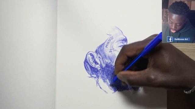 [LIVE] Drawing NIPSEY HUSSLE - Sketch Daily E3 | DeMoose Art смотреть онлайн