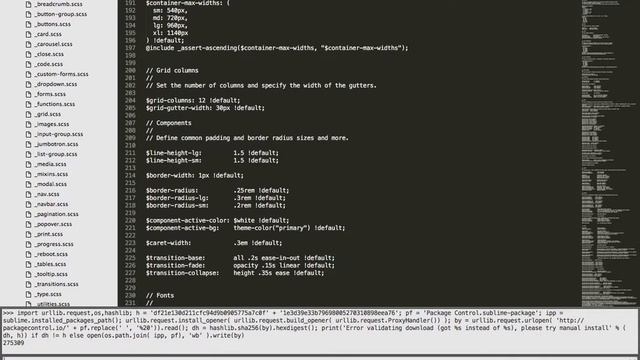 Compiling SASS/SCSS with Gulp, Part 5: Syntax Highlighting смотреть онлайн