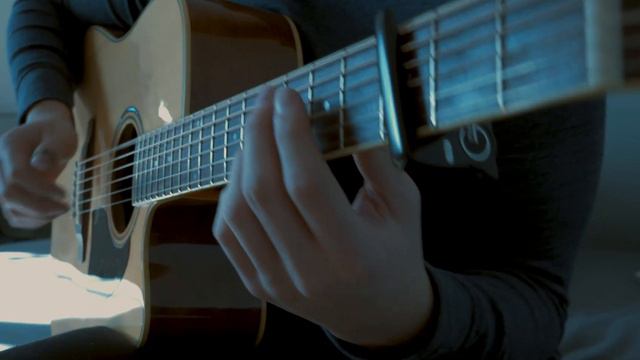 Утону в Твоих Глазах - Bonsai, Ганвест (fingerstyle guitar cover) смотреть онлайн