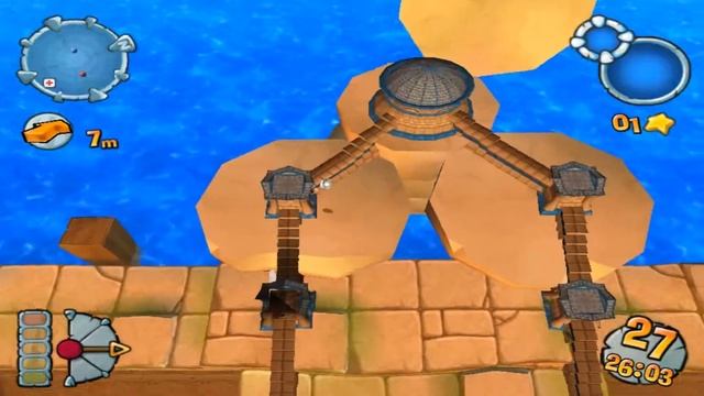 Прохождение игры Worms Forts: Under Siege Часть 7: (Компания) По горячим следам смотреть онлайн