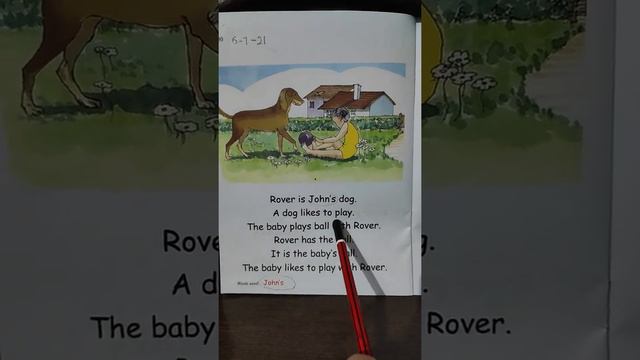 How to improve english by reading book || simple sentence for UKG kids || смотреть онлайн
