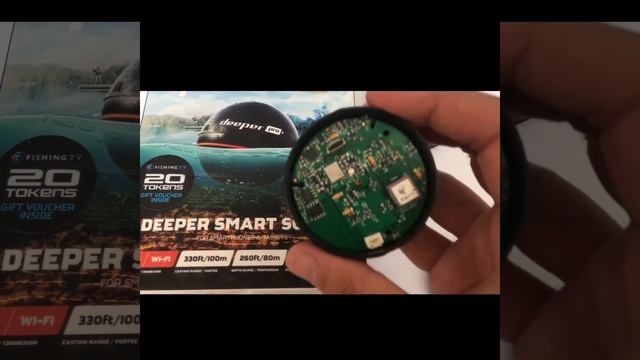 Разборка эхолота Deeper Pro+ смотреть онлайн