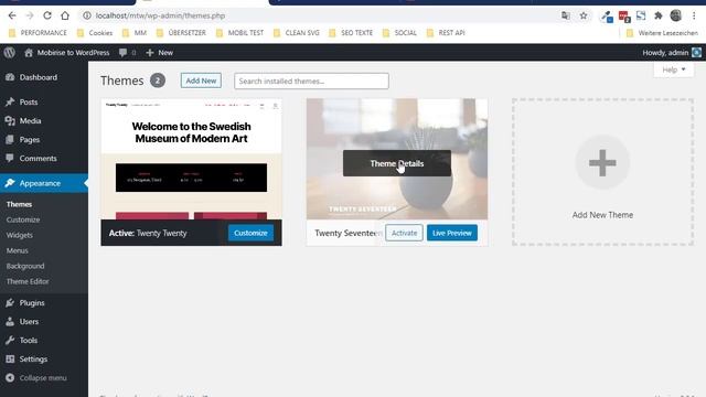 Import a complete Mobirise page into WordPress смотреть онлайн