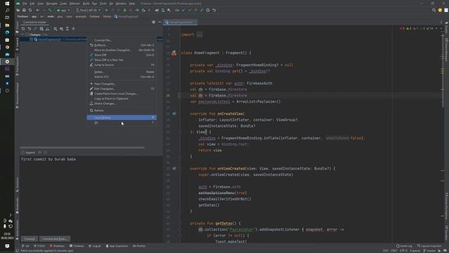 GIT STASH ANDROID STUDIO смотреть онлайн